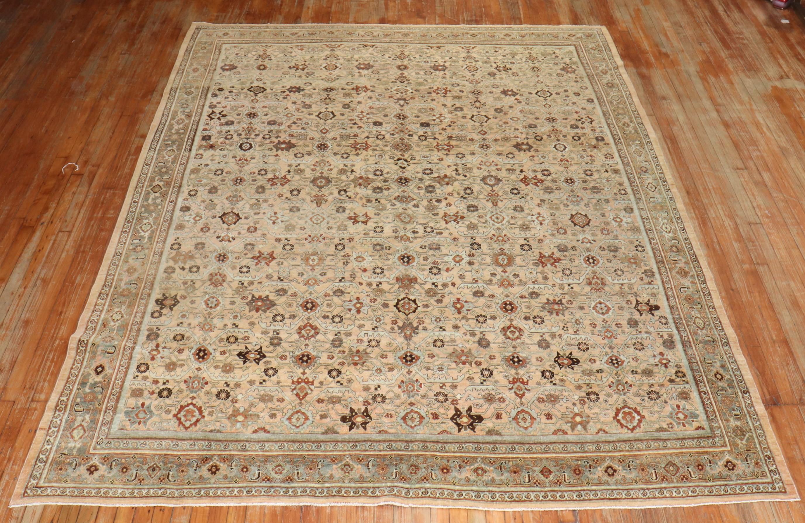 Antiker persischer Bidjar-Teppich aus der Zabihi-Kollektion im Angebot 3