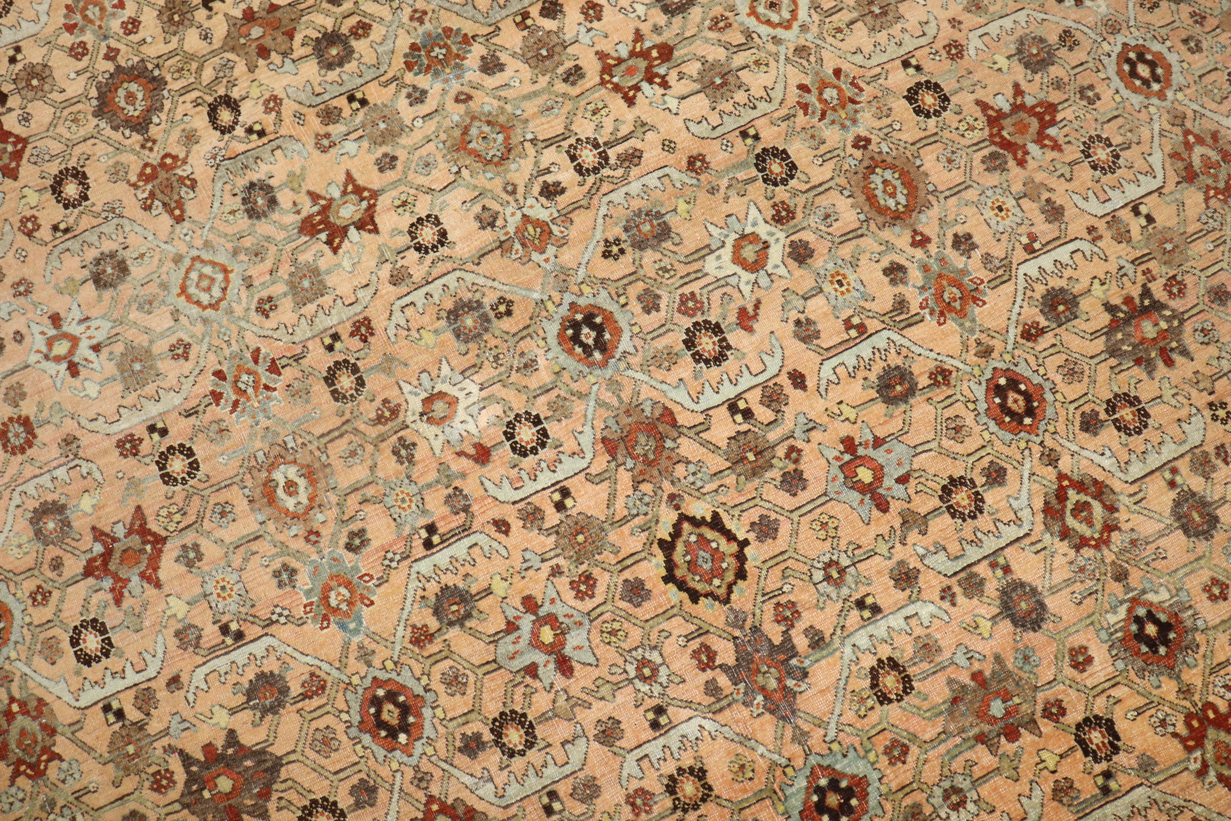 Antiker persischer Bidjar-Teppich aus der Zabihi-Kollektion im Angebot 5