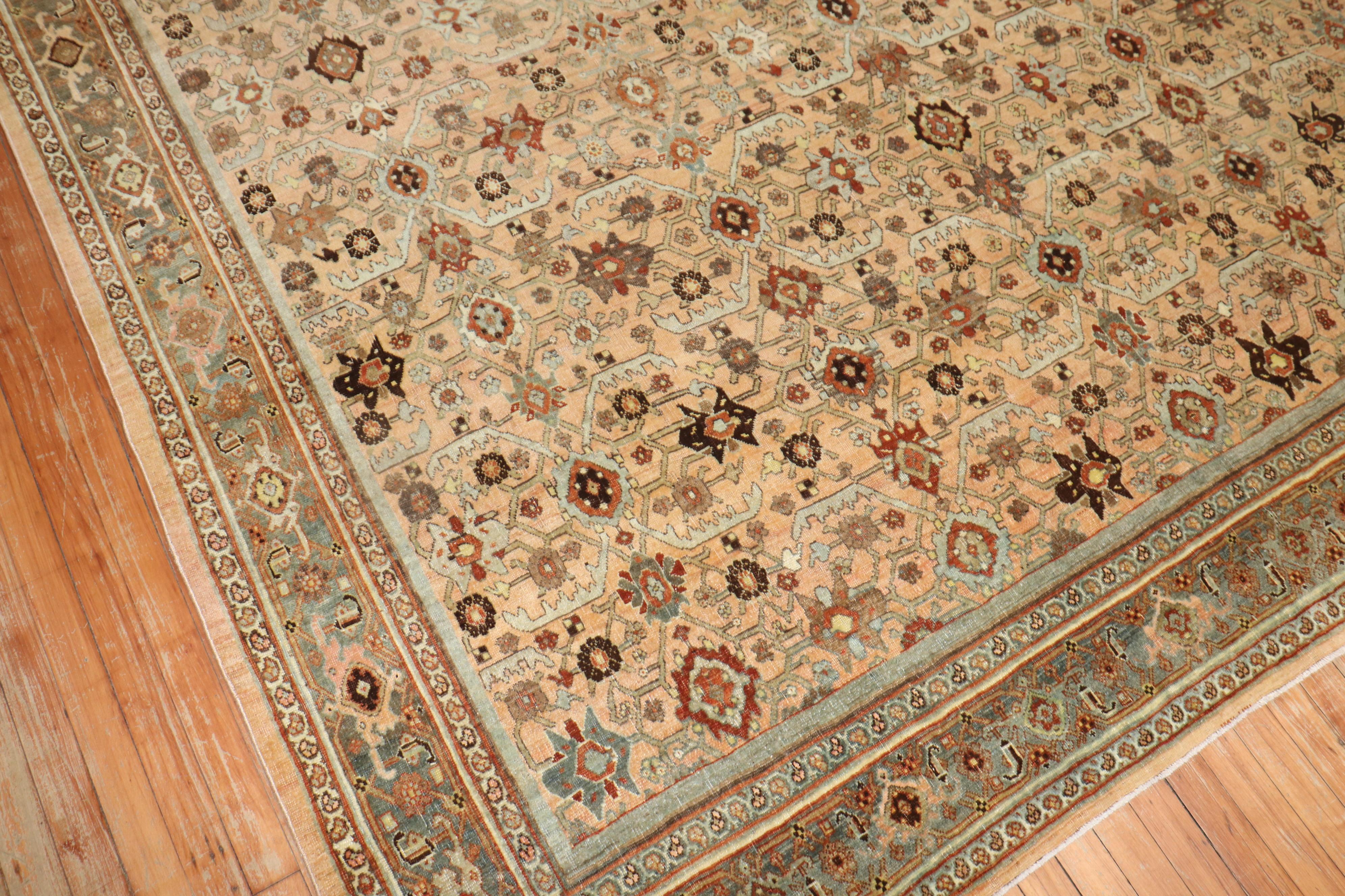 Antiker persischer Bidjar-Teppich aus der Zabihi-Kollektion (Malayer) im Angebot