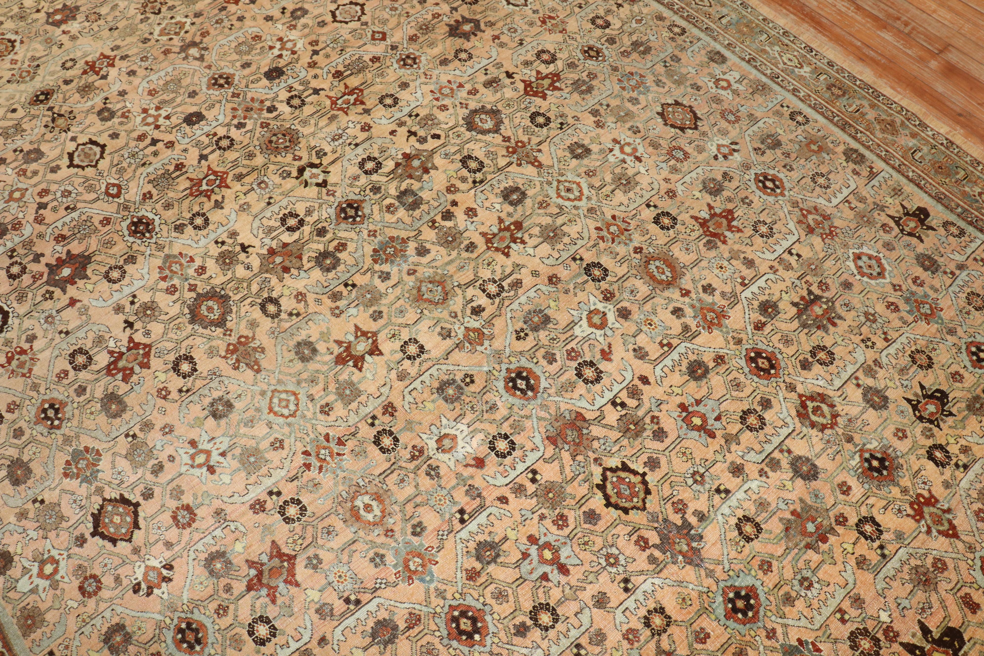 Antiker persischer Bidjar-Teppich aus der Zabihi-Kollektion (Wolle) im Angebot
