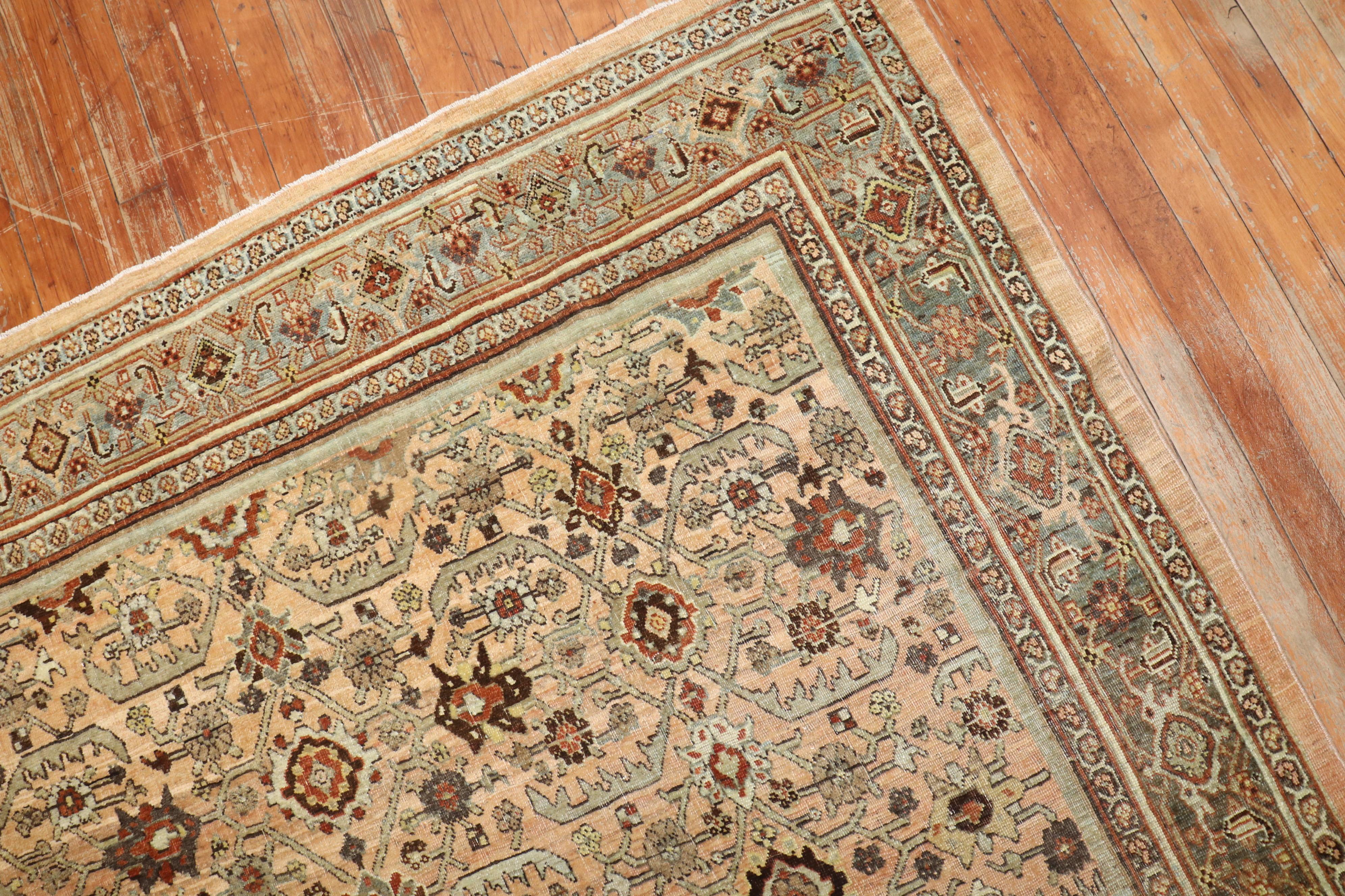 Antiker persischer Bidjar-Teppich aus der Zabihi-Kollektion im Angebot 1