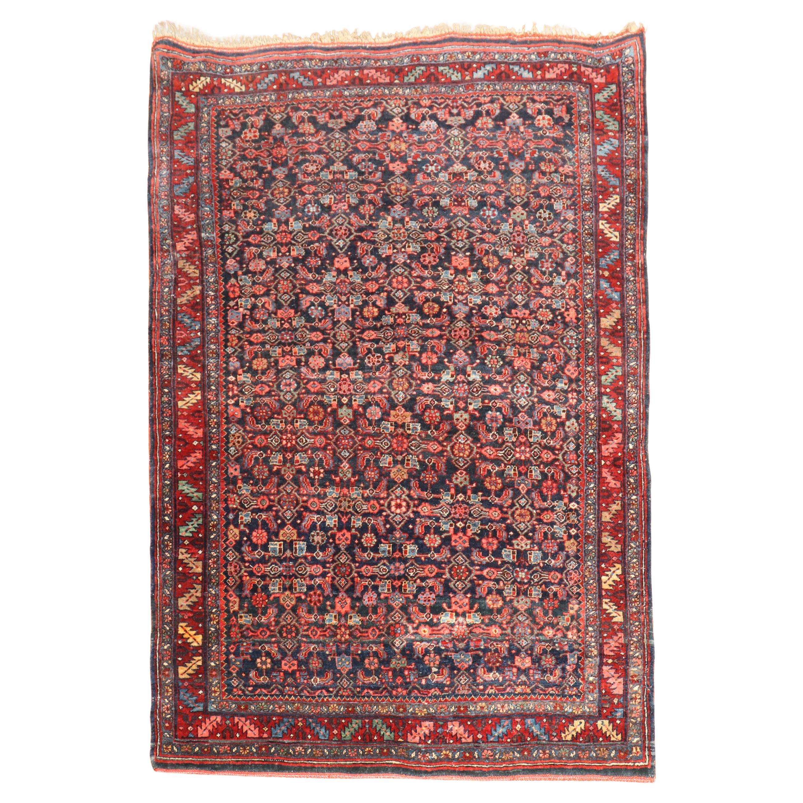 Zabihi Collection Antique Persian Bidjar Rug