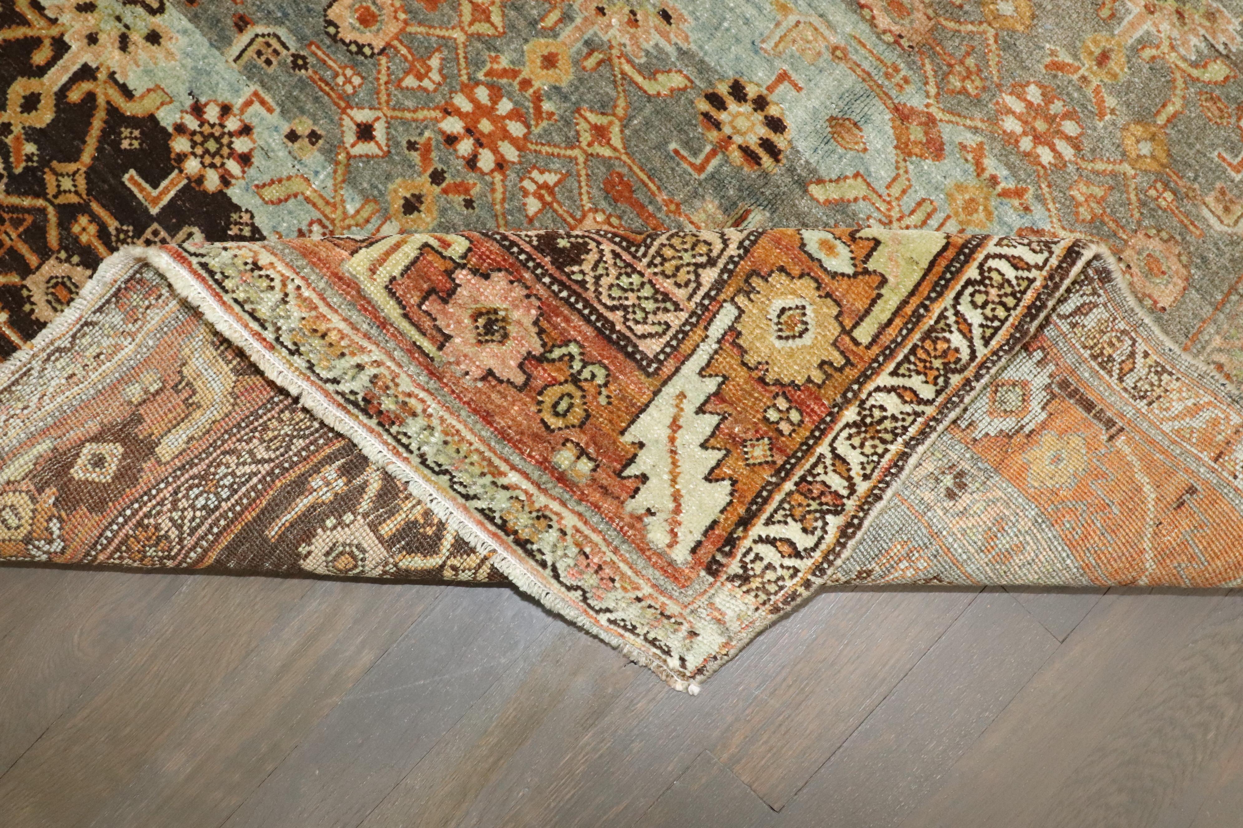 Laine Tapis Bidjar persan ancien de la collection Zabihi en vente