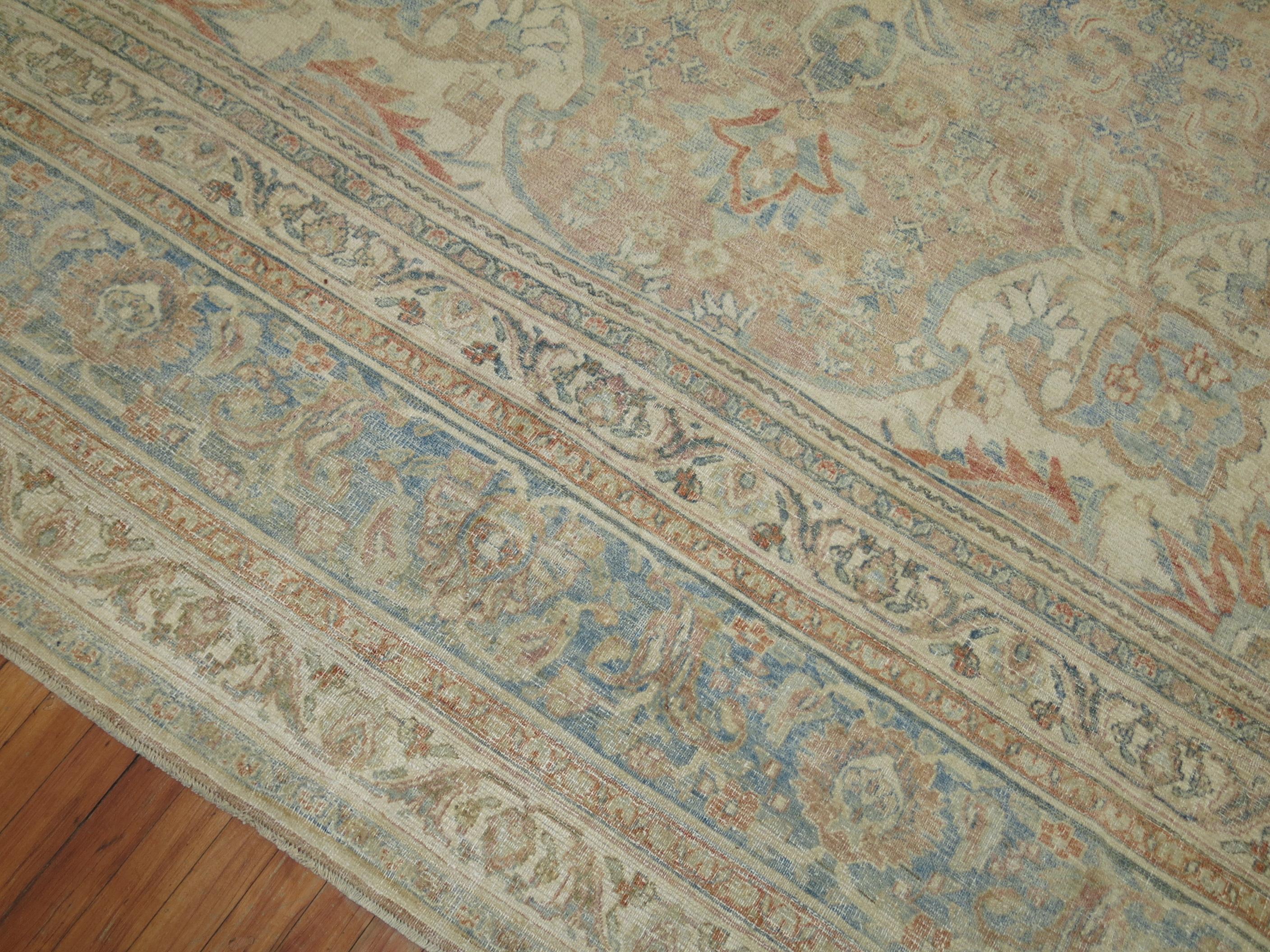 Zabihi Collection Antiker persischer Doroksh-Teppich (Wolle) im Angebot