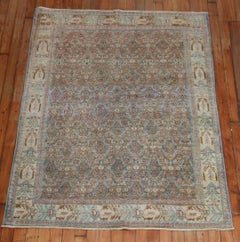 Zabihi Collection Antique Persian Fine Senneh Rug