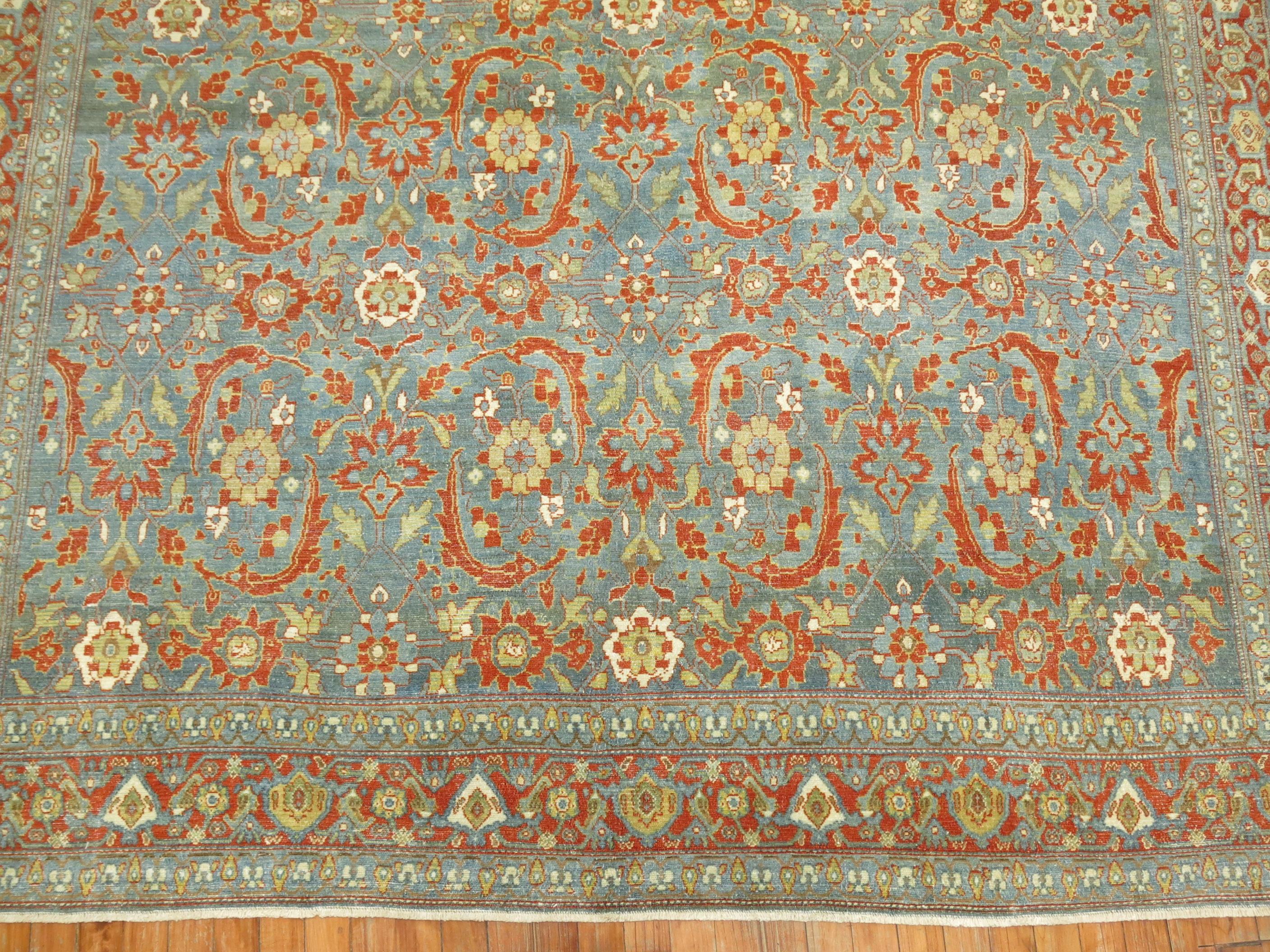 Lana Tappeto Zabihi Collection'S antico persiano fine Senneh in vendita