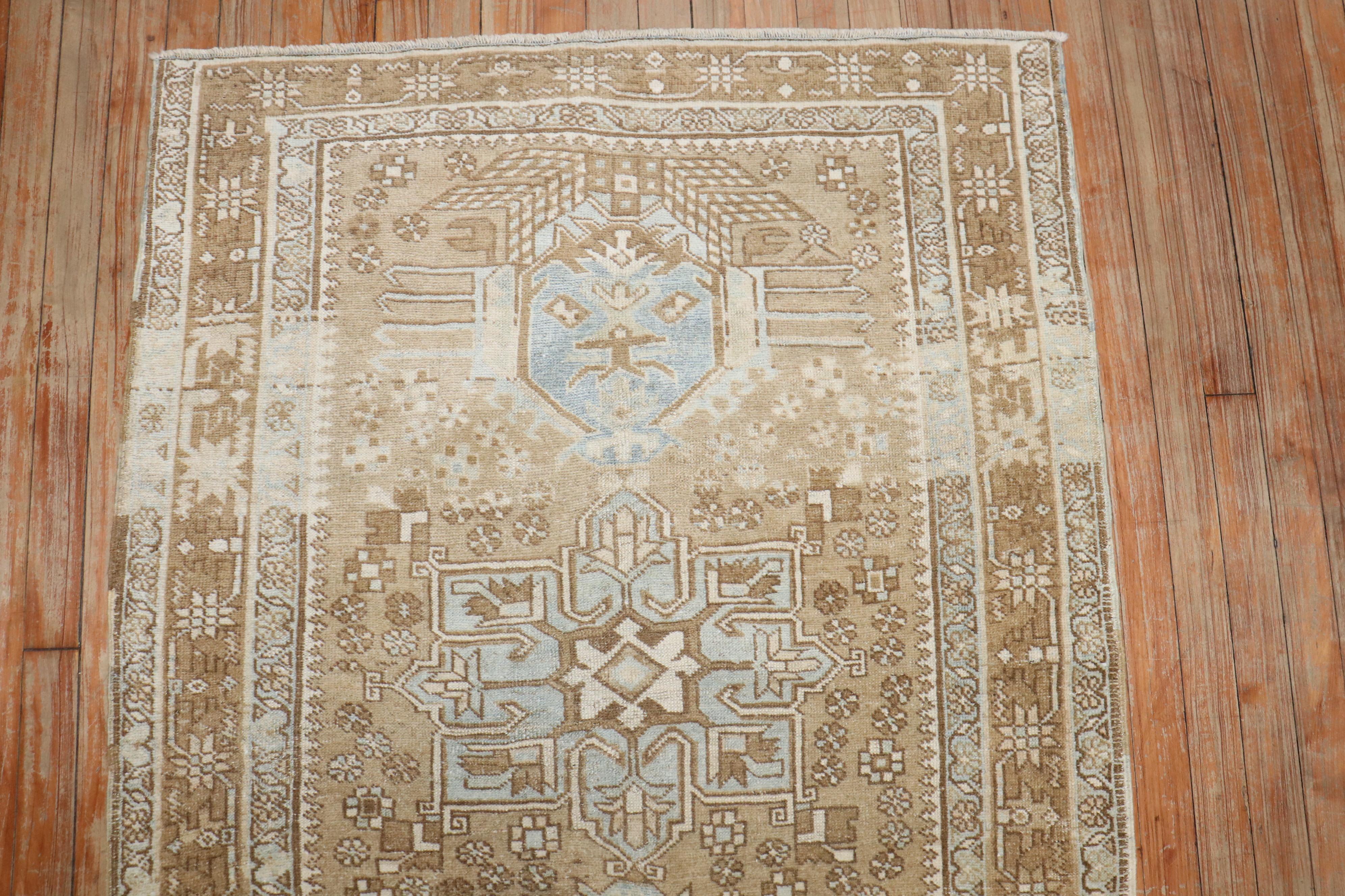 Colección Zabihi Alfombra Persa Heriz Antigua en venta 2