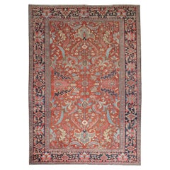 Colección Zabihi Alfombra Persa Heriz Antigua