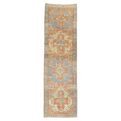 Zabihi Collection Antique Persian Heriz Runner
