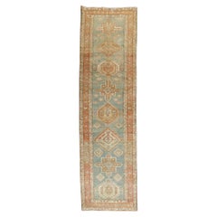 Zabihi Collection Antique Persian Heriz Runner