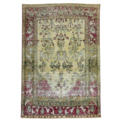 Zabihi Collection Antique Persian Isfahan Prayer Carpet