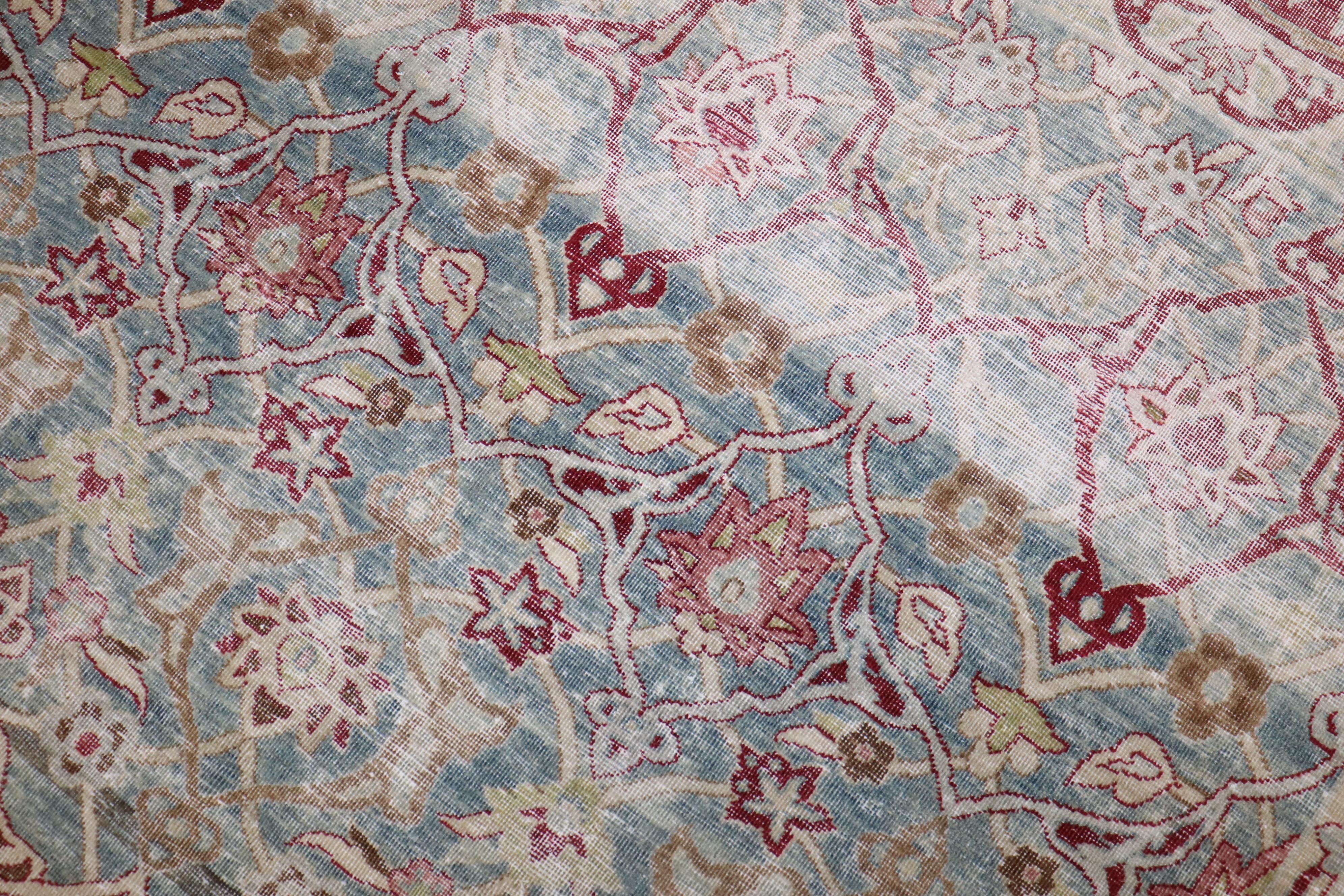 Tessuto a mano Tappeto Zabihi Collection'S antico persiano Isfahan in vendita