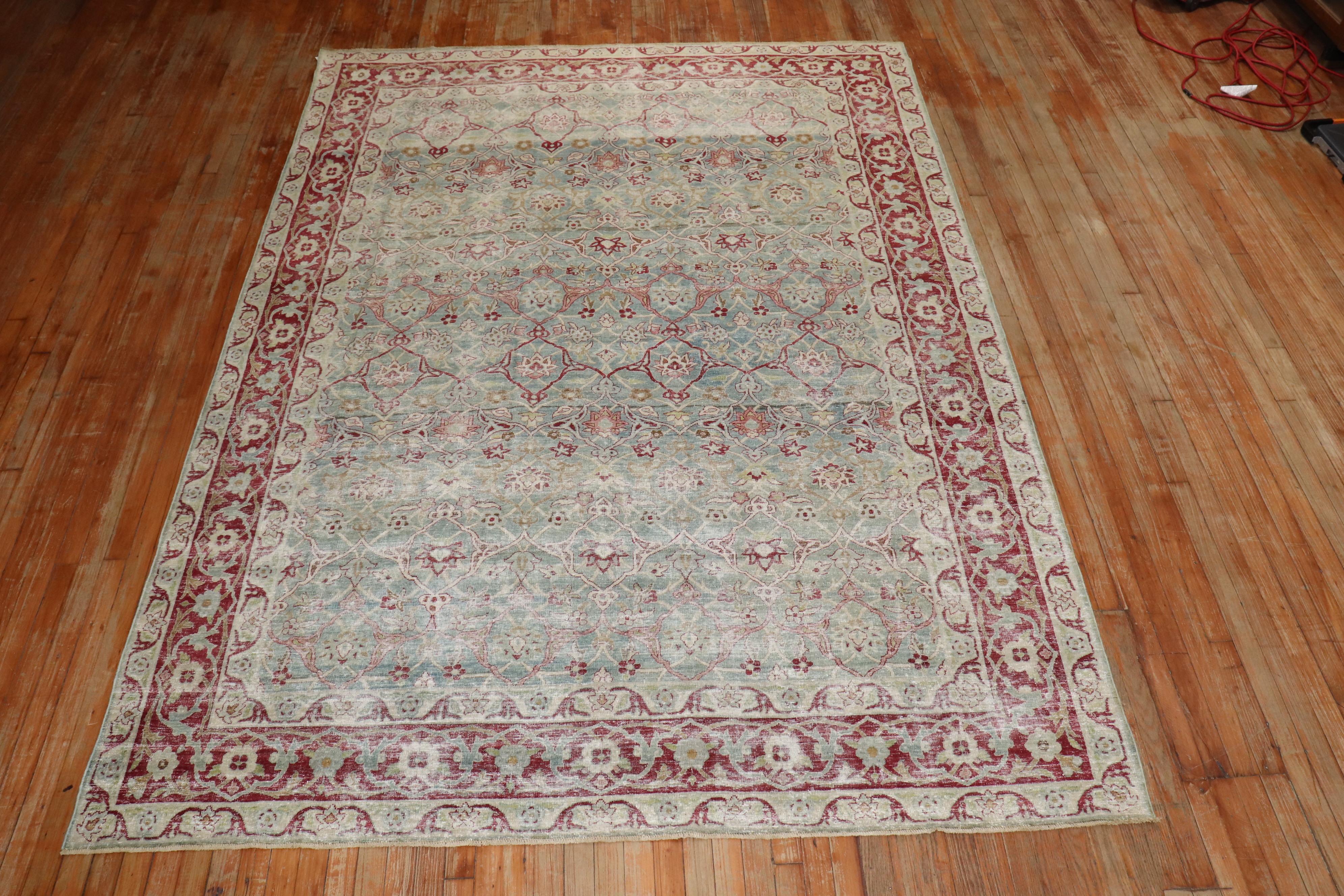 XX secolo Tappeto Zabihi Collection'S antico persiano Isfahan in vendita