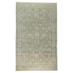 Zabihi Collection Antique Persian Kashan Carpet