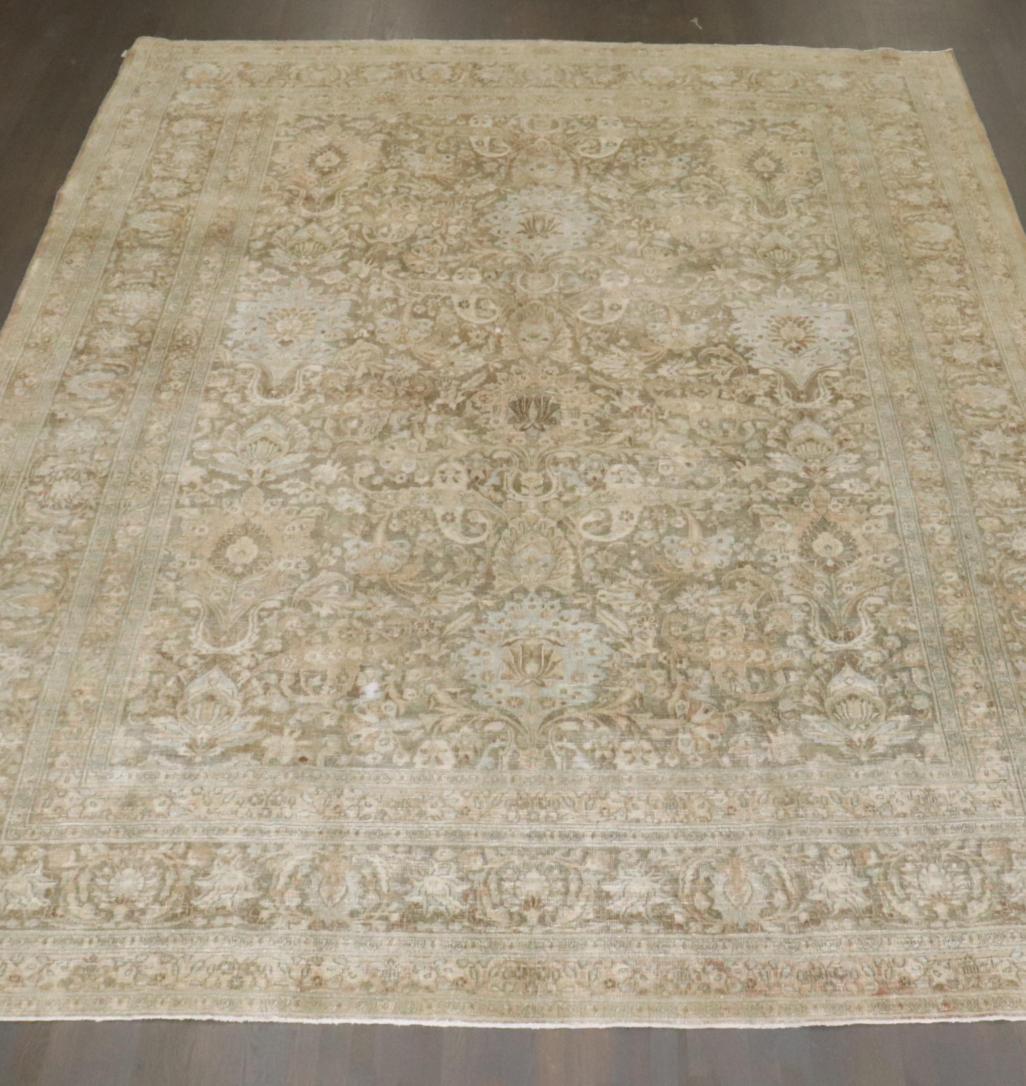 Antiker persischer Khorassan-Teppich der Zabihi-Kollektion im Angebot 4