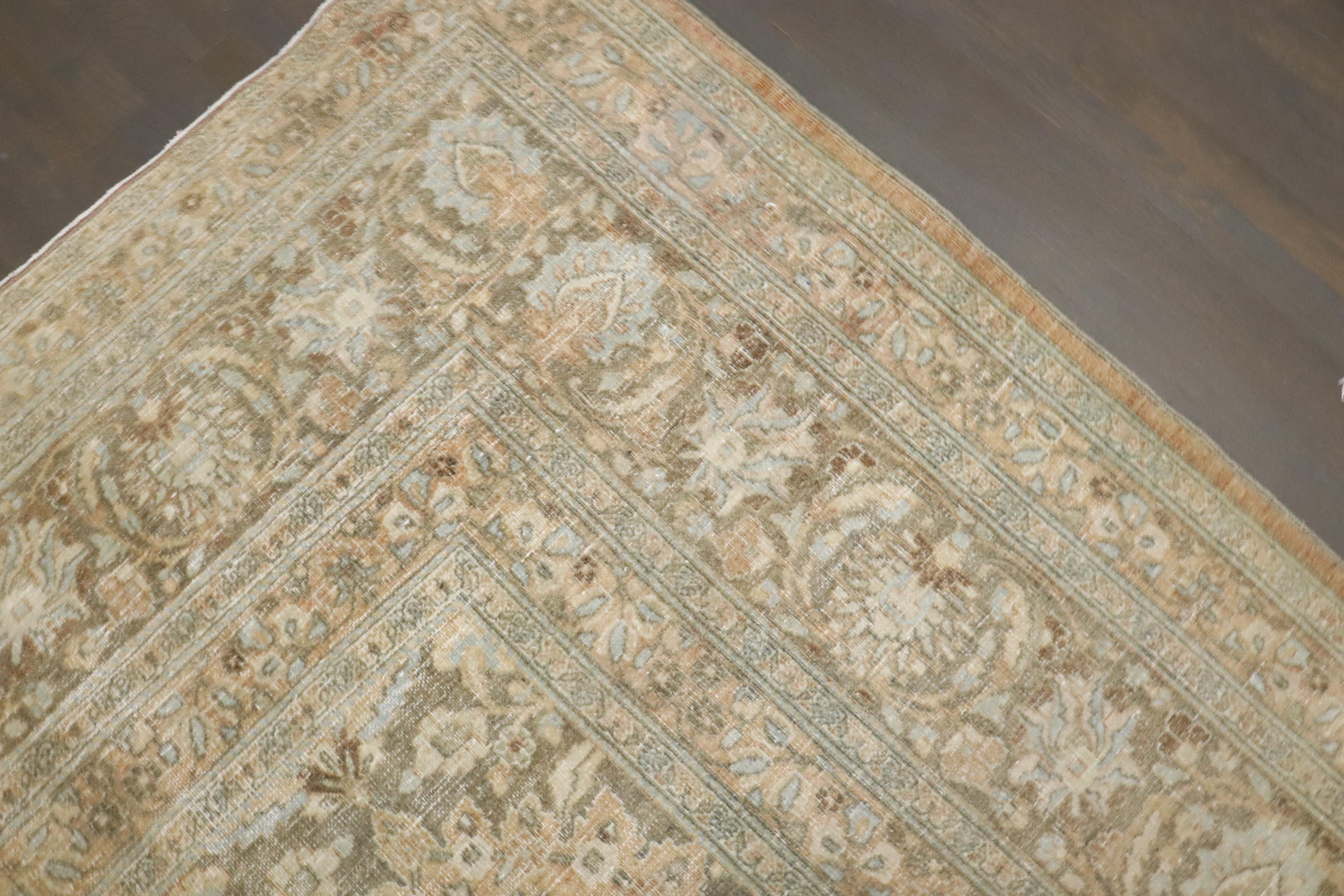 Antiker persischer Khorassan-Teppich der Zabihi-Kollektion (Wolle) im Angebot