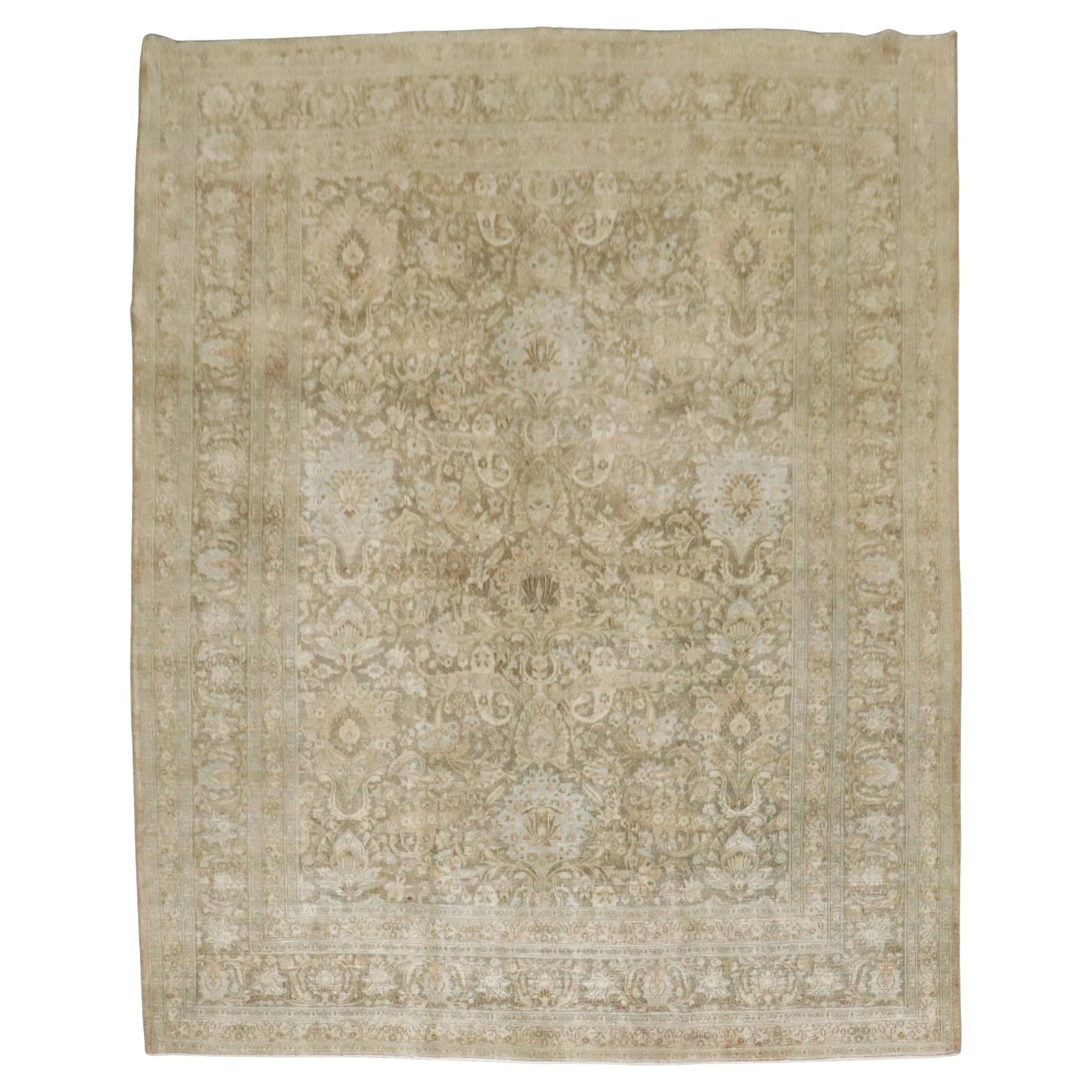 Zabihi Collection Antique Persian Khorassan Rug
