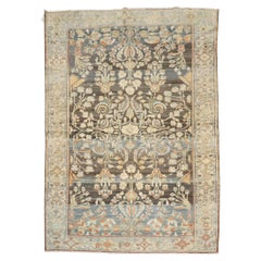 Zabihi Collection Antique Perse Lilihan Tapis intermédiaire