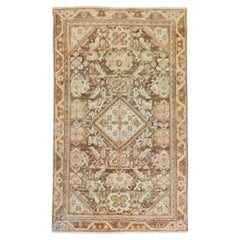 Zabihi Collection Antike Persische Mahal Akzentteppich