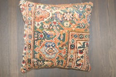 Zabihi Collection Antique Persian Mahal Border Rug Pillow