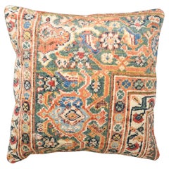 Zabihi Collection Antique Persian Mahal Border Rug Pillow