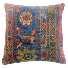 Zabihi Collection Antique Persian Mahal Border Rug Pillow