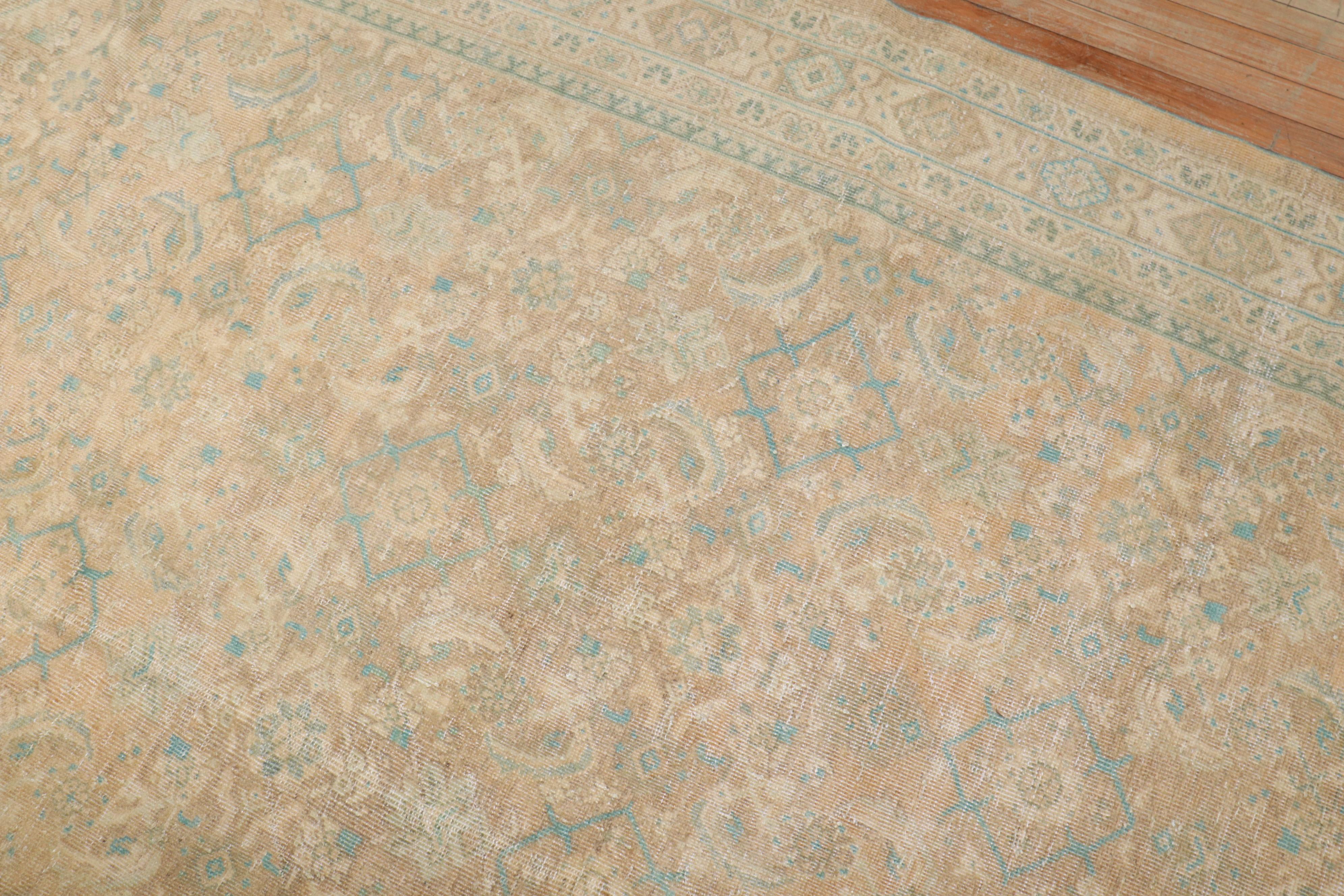 Antiker persischer Mahal-Teppich aus der Zabihi-Kollektion (Persisch) im Angebot