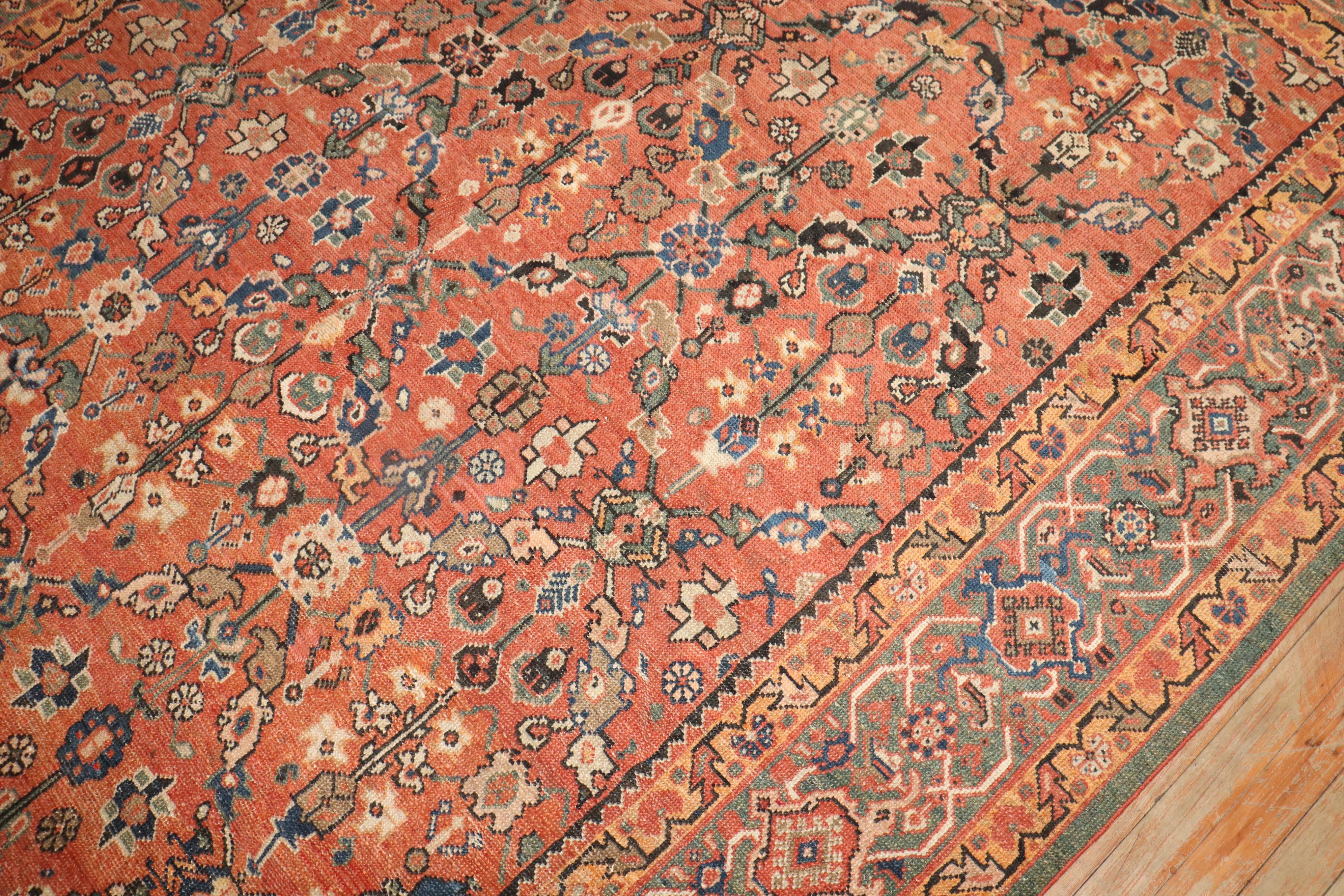 Sammlung Zabihi  Antiker persischer Mahal-Teppich im Angebot 2