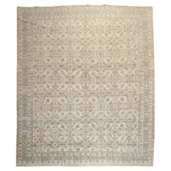 Tappeto Zabihi Collection Antico Persiano Malayer Colore Neutro