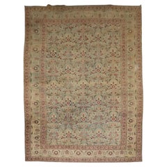 Colección Zabihi Alfombra Persa Antigua de Malla Sobredimensionada