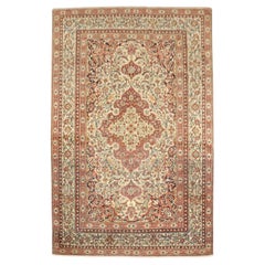 Zabihi Collection Antique Persian Pictorial Isfahan Rug
