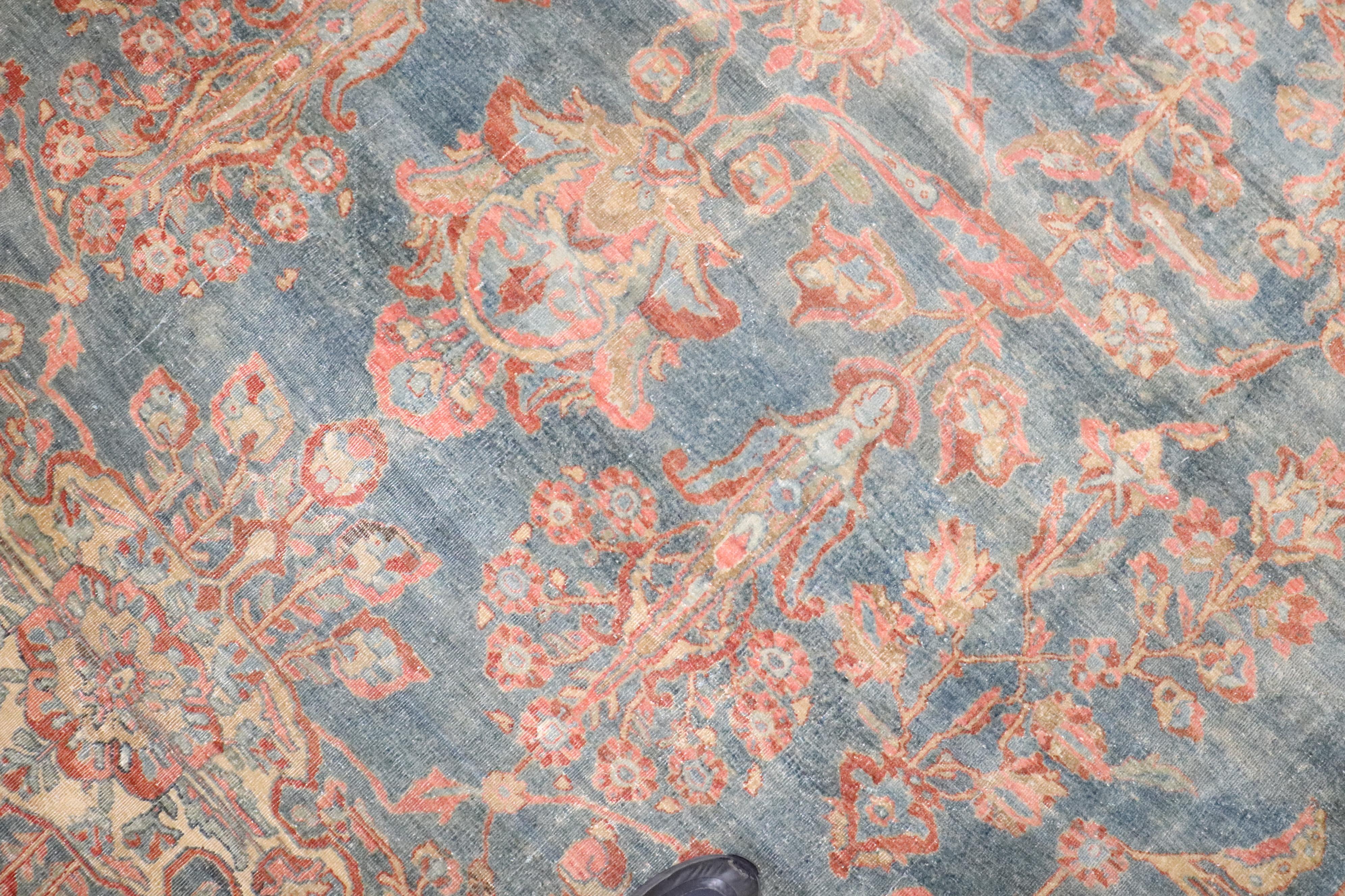 20ième siècle Tapis Sarouk persan ancien de la collection Zabihi en vente