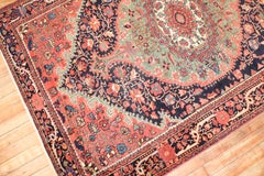 Zabihi Collection Antique Persian Sarouk Ferehan Rug