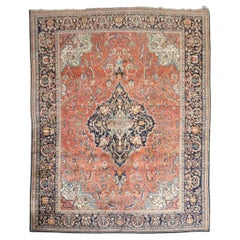 Zabihi Collection Antique Persian Sarouk Ferehan Rug, late 19th, 10'3'' x 13'3''