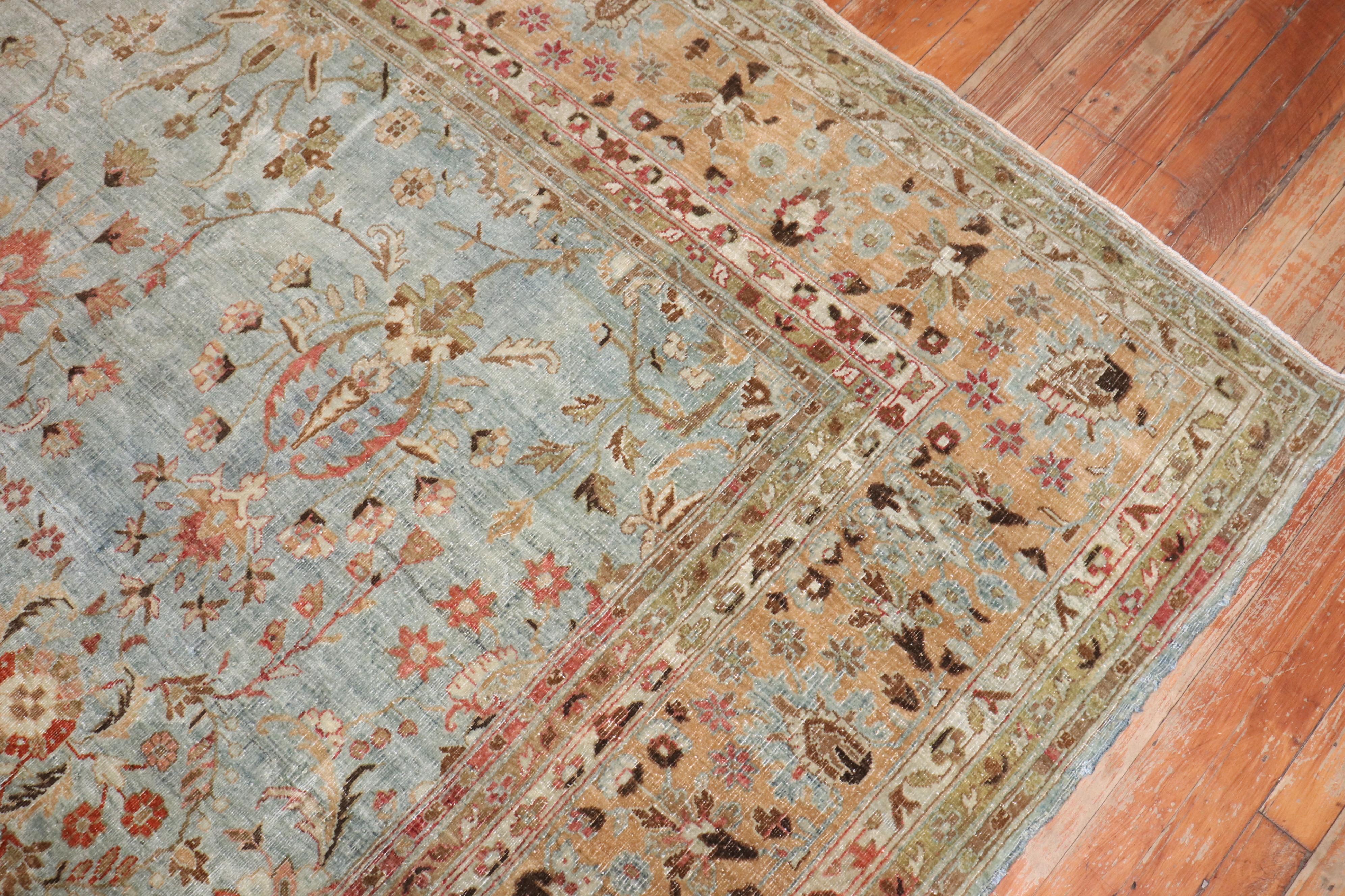 20ième siècle Tapis Sarouk persan ancien de la collection Zabihi en vente