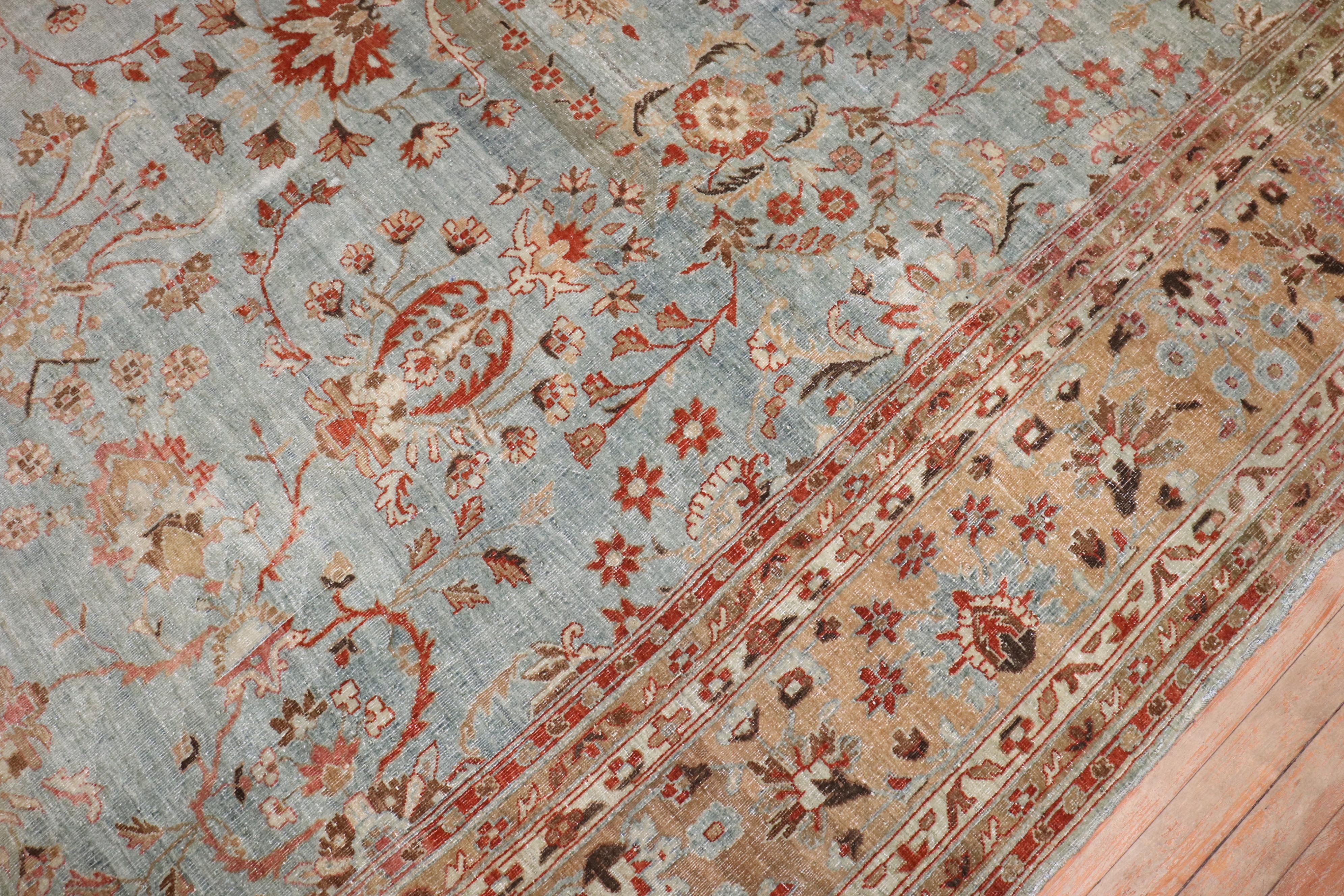 Laine Tapis Sarouk persan ancien de la collection Zabihi en vente