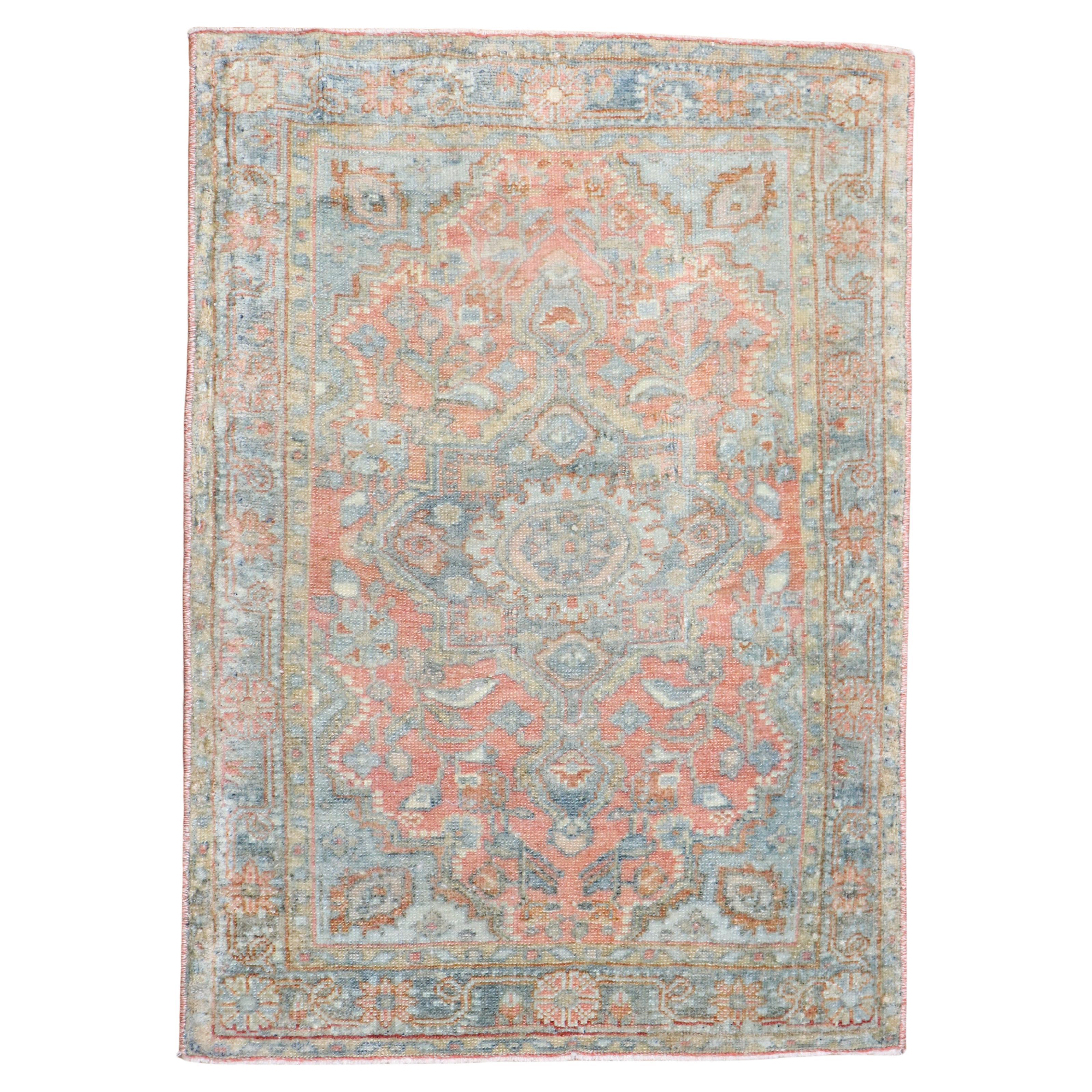 Tappeto Zabihi Collection'S antico persiano Sarouk piccolo