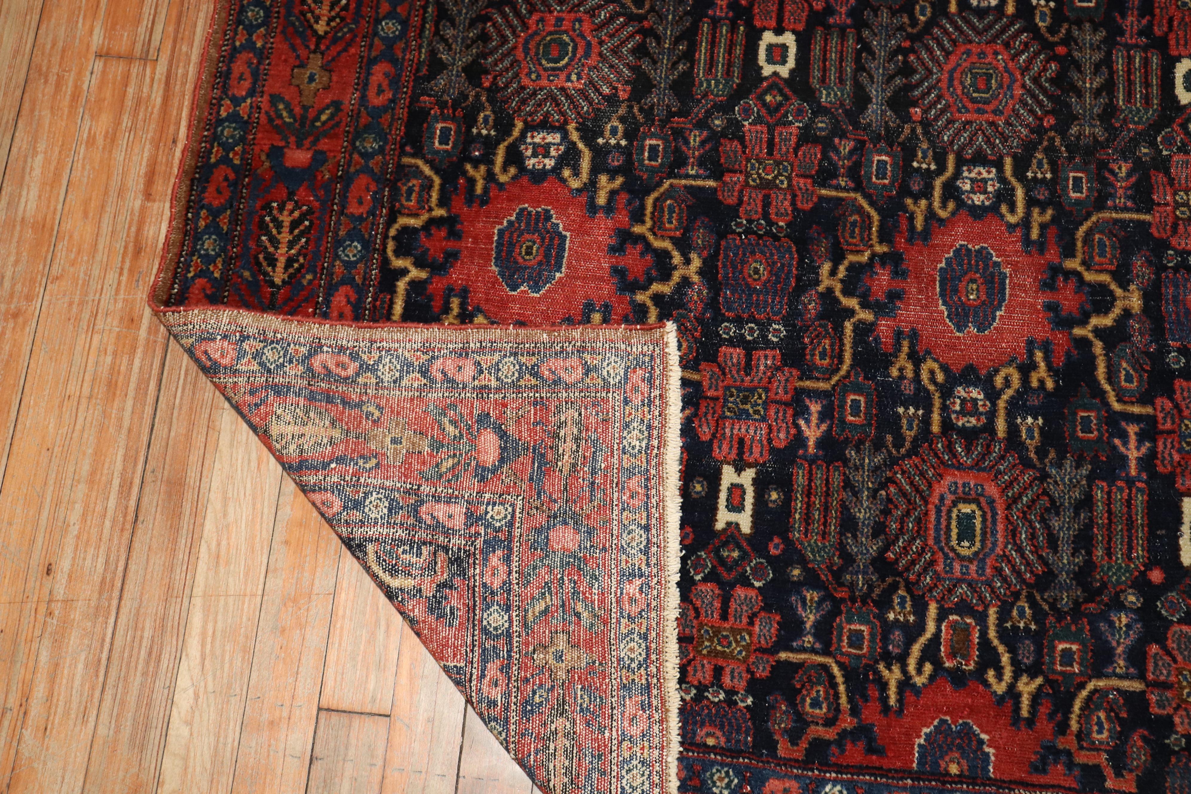 early 20th century Persian Senneh Accent Size Antique Rug

Details
rug no.	j3195
size	4' 6