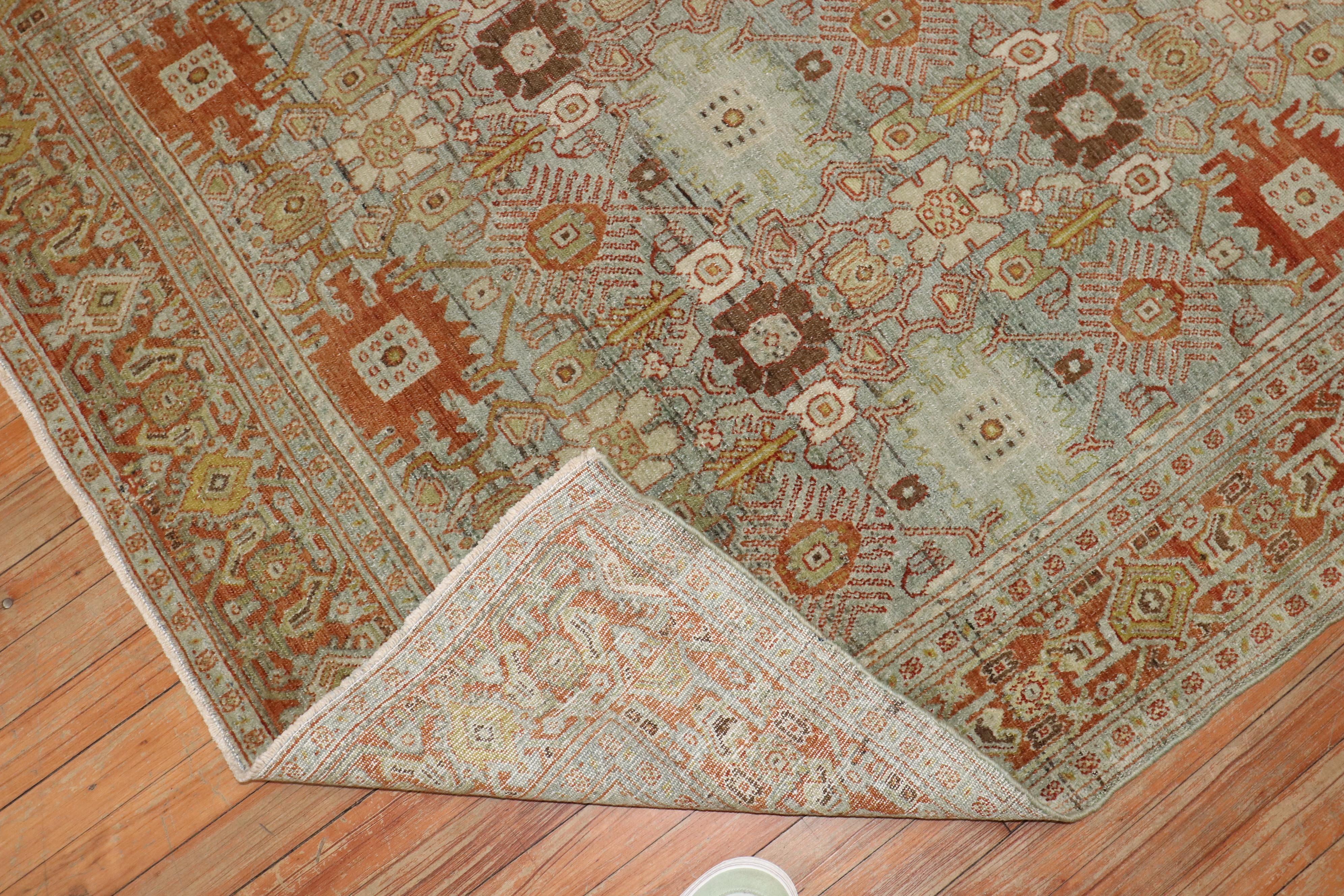Antiker persischer Senneh-Teppich der Zabihi-Kollektion mit Senneh-Akzent (20. Jahrhundert) im Angebot