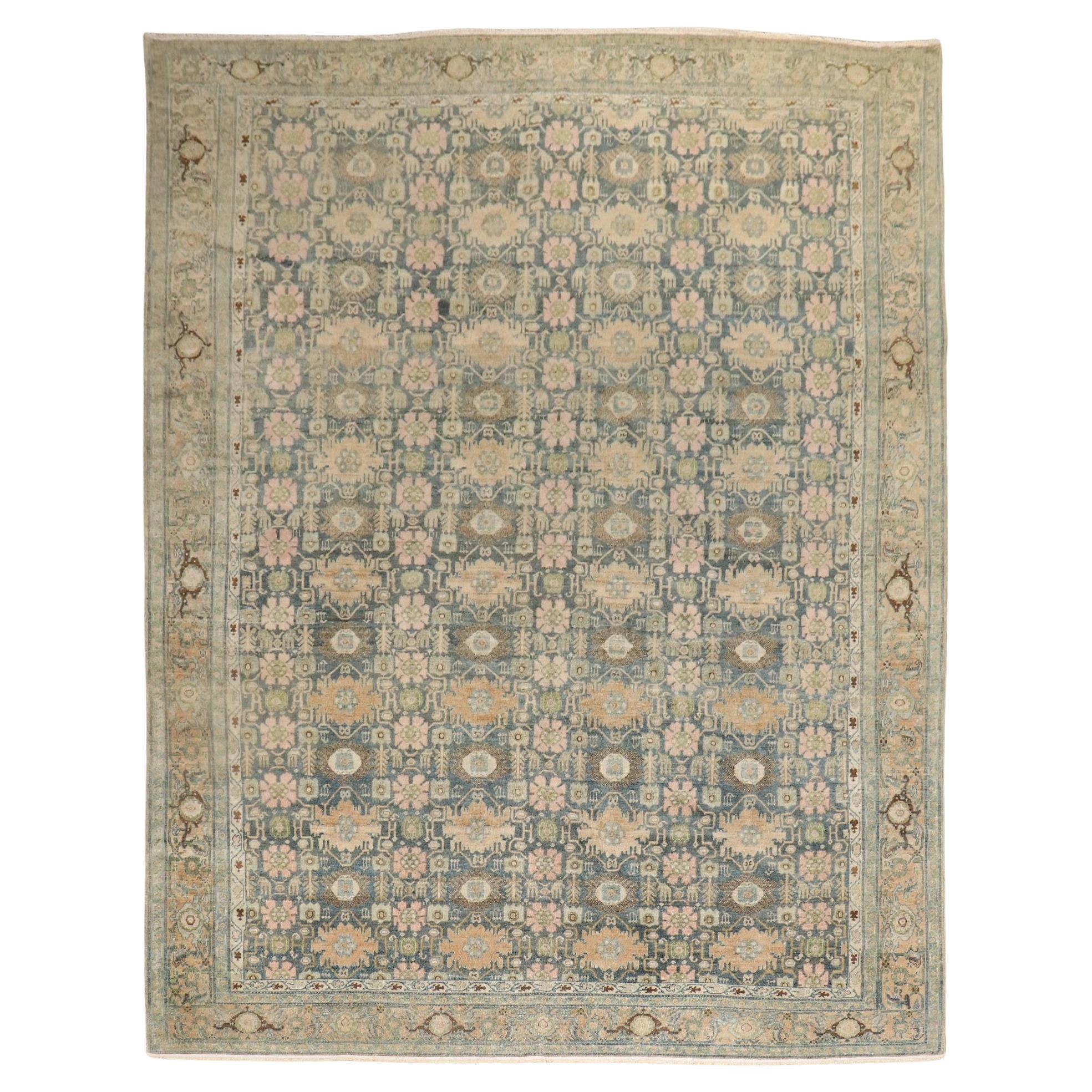 Zabihi Collection Antique Persian Senneh Room Size Rug
