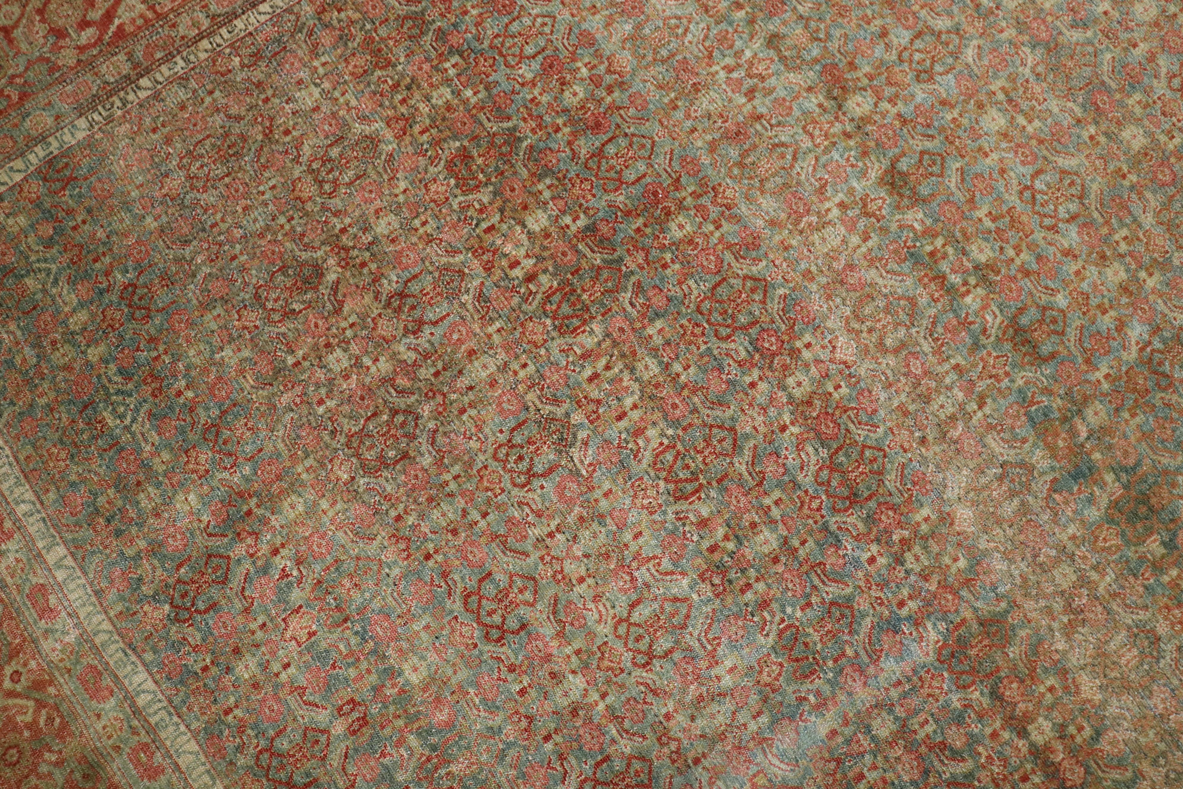 Antiker persischer Senneh-Teppich der Zabihi-Kollektion im Angebot 2