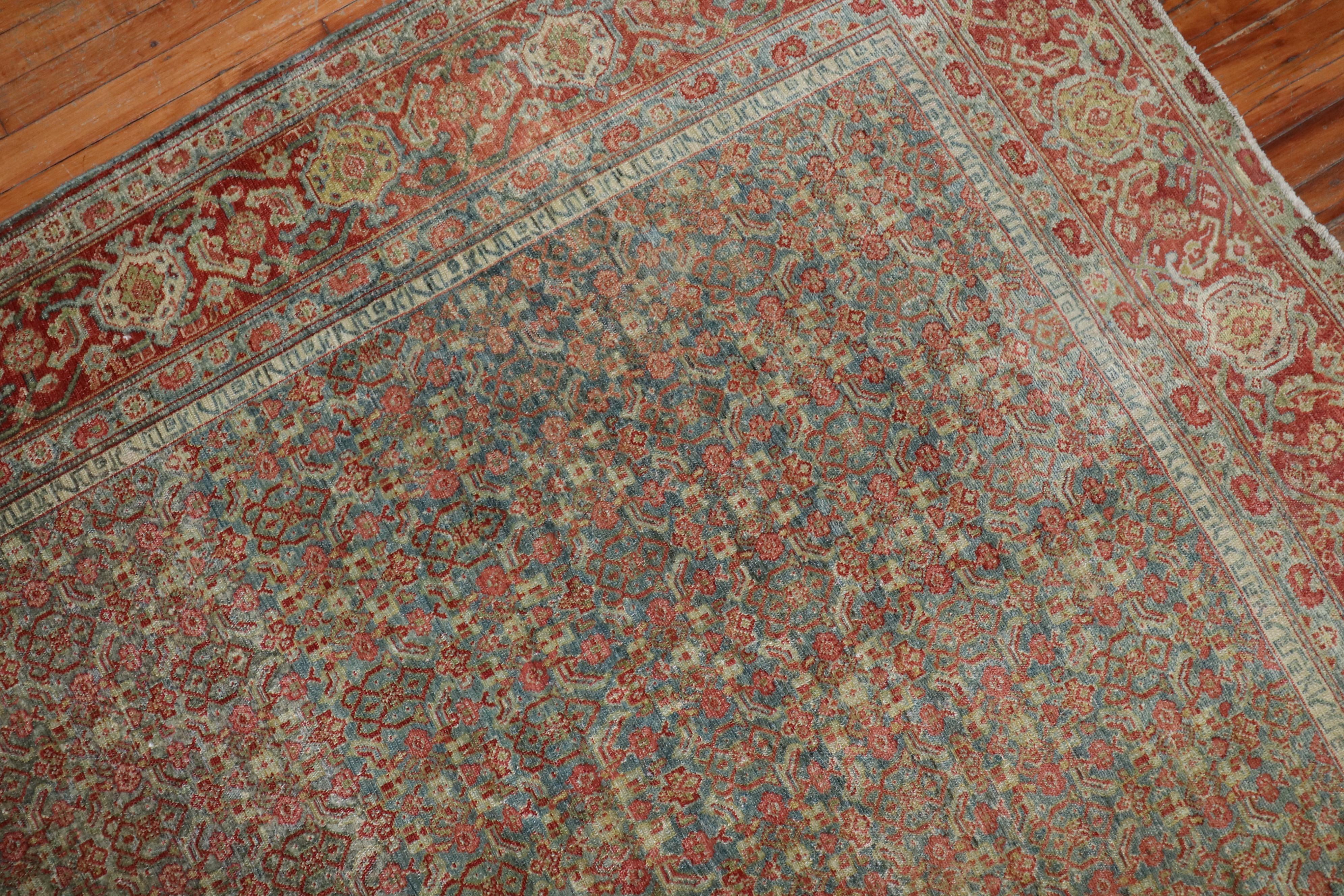 Antiker persischer Senneh-Teppich der Zabihi-Kollektion (20. Jahrhundert) im Angebot