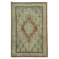 Zabihi Collection Antique Persian Senneh Scatter Rug