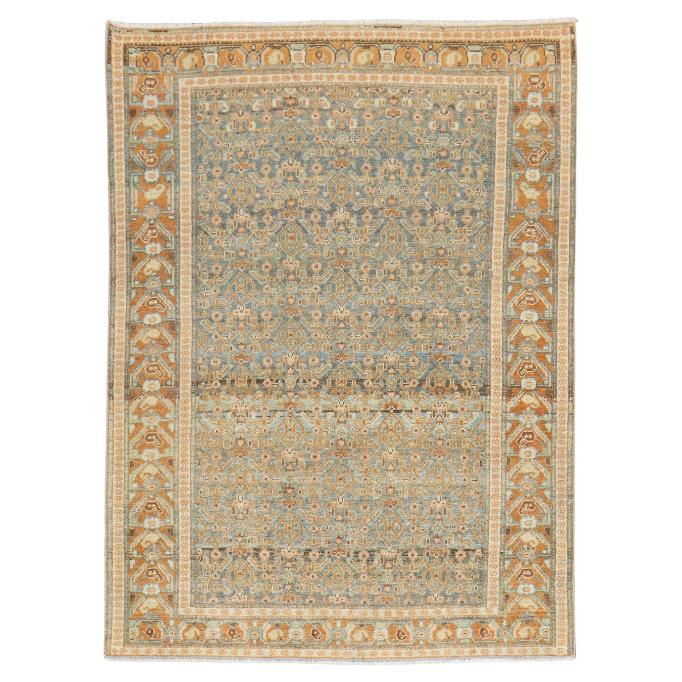 Colección Zabihi Alfombra persa antigua Senneh Scatter
