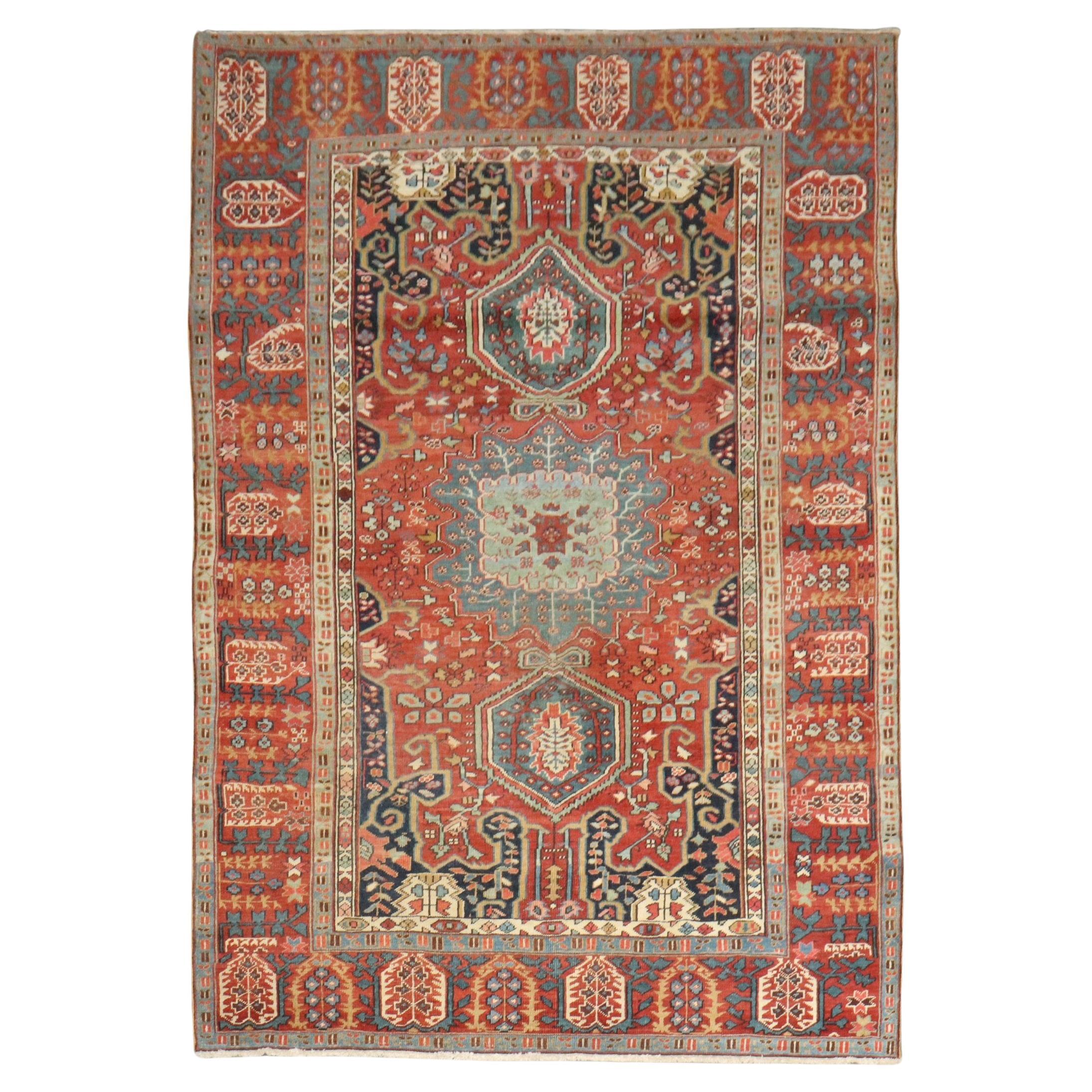 Tapis persan Serapi ancien de la collection Zabihi en vente