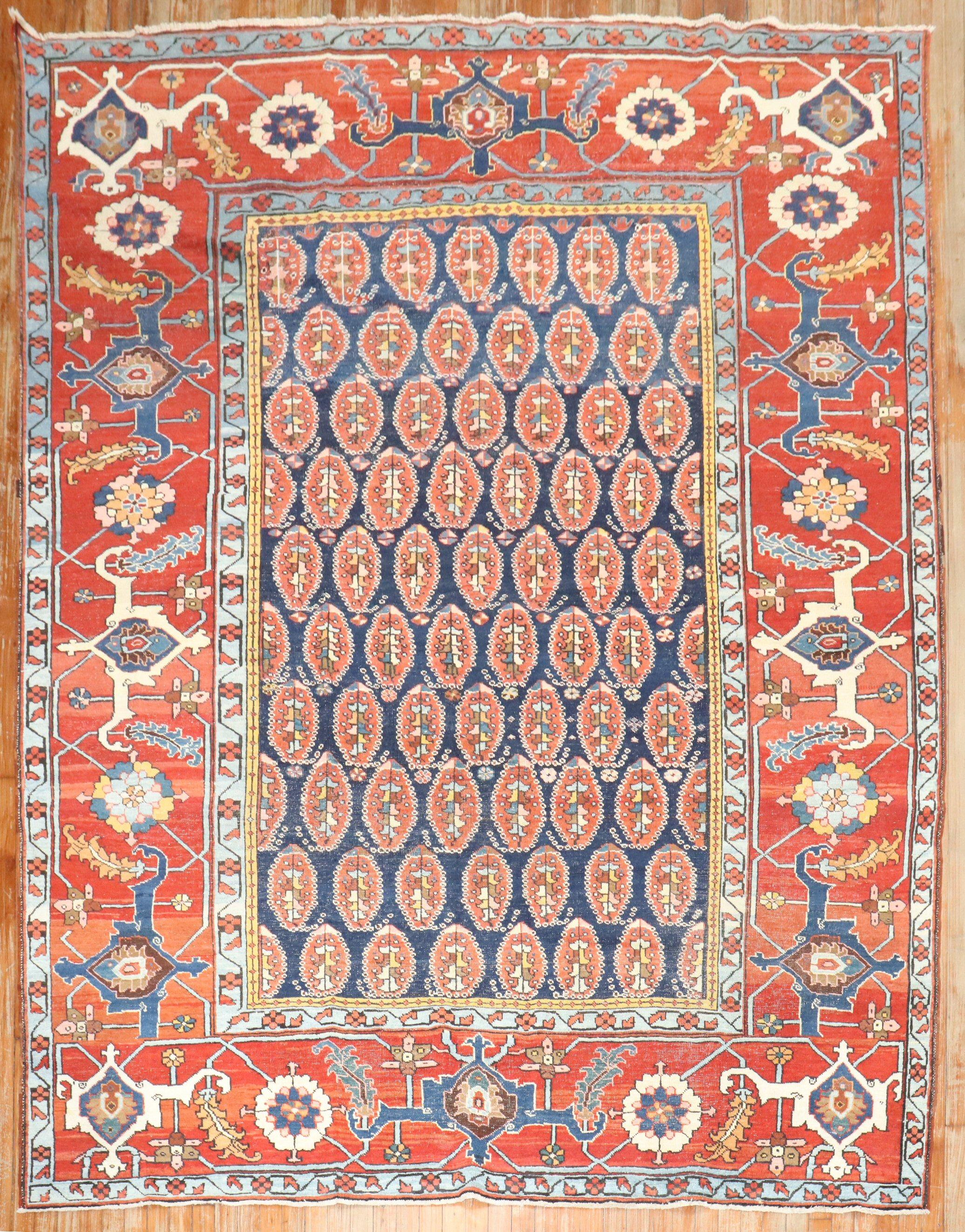 Dramatique tapis persan Serapi de la fin du 19e siècle

Détails
rug no.	j3990
taille	7' 10