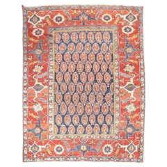 Zabihi Collection Antique Persian Serapi Heriz Rug