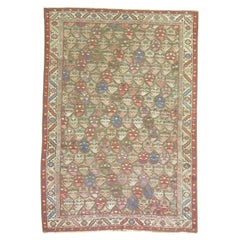 Zabihi Collection Antique Persian Square Bakshaish Rug