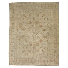 Zabihi Collection Antique Persian Tabriz Carpet