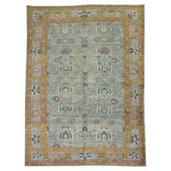 Zabihi Collection Antique Persian Tabriz Carpet